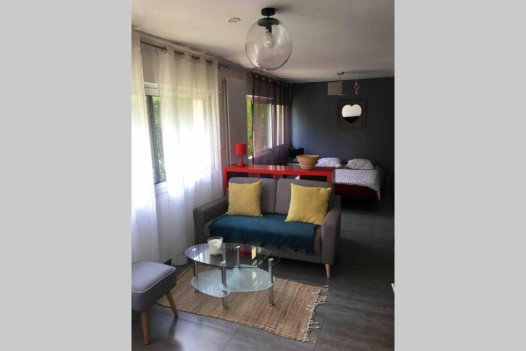 Bel Appartement En Rez De Jardin, 10Min Centre Et 300M Quais De Seine Wifi รูออง ภายนอก รูปภาพ